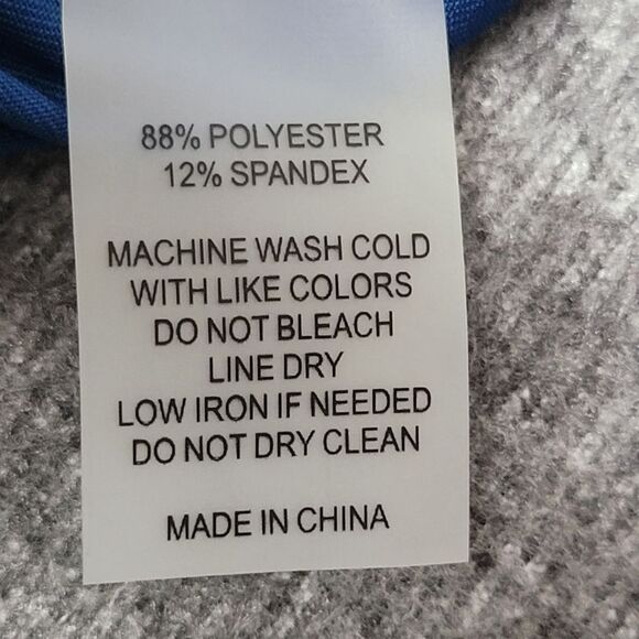 Redvanly Evans Golf Polo Mens Size Xl Purepoly Tech  Admiral Blue Red New - Picture 9 of 11